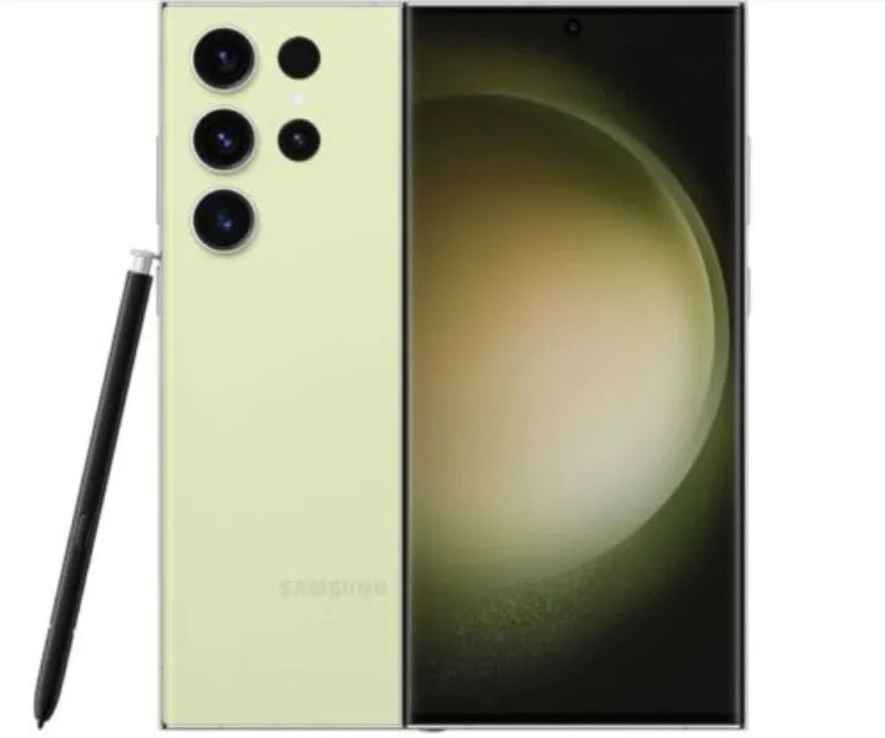 Samsung Galaxy S23 Ultra 5G S918U1 Original 6.8" OLED ROM 256/512GB/1TB RAM 8/12GB Snapdragon NFC Unlocked Android Cell Phone Lime US Version